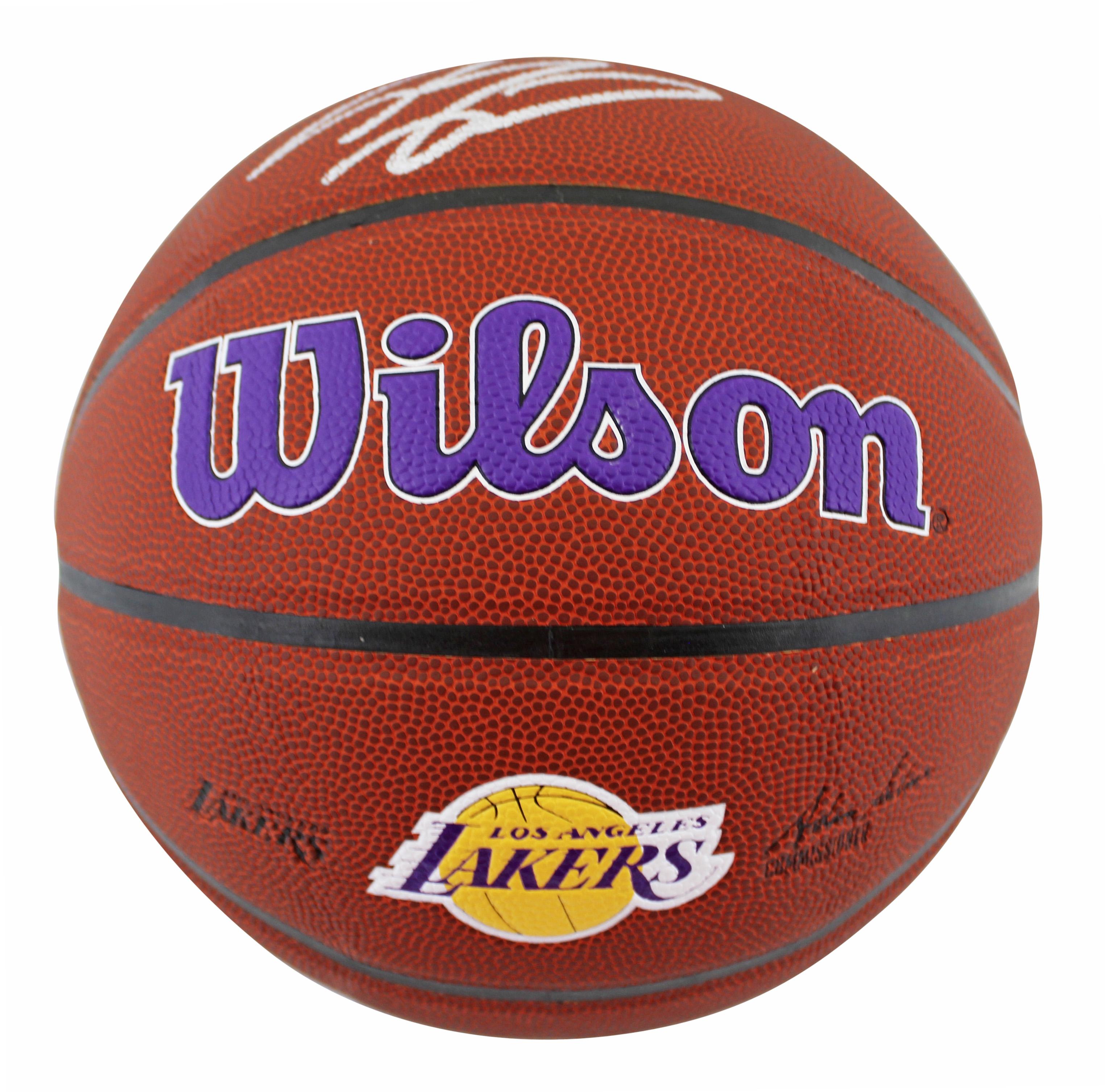 Shaquille O'Neal Signed Wilson Lakers Logo Basketball with Display Case (Beckett) at PristineAuction.com Shaquille O'Neal Signed Wilson Lakers Logo Basketball with Display Case (Beckett) at PristineAuction.com