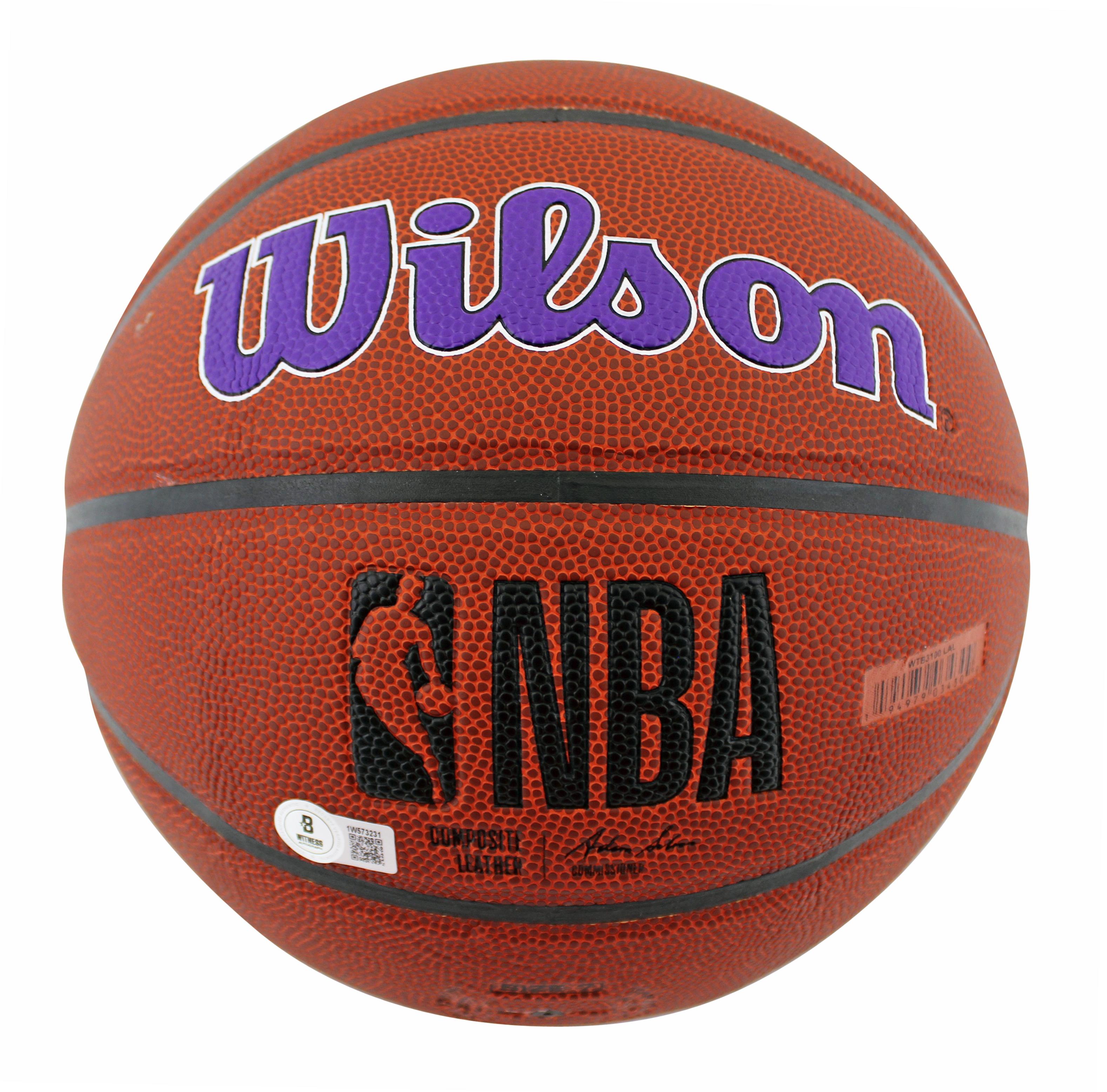 Shaquille O'Neal Signed Wilson Lakers Logo Basketball with Display Case (Beckett) at PristineAuction.com Shaquille O'Neal Signed Wilson Lakers Logo Basketball with Display Case (Beckett) at PristineAuction.com