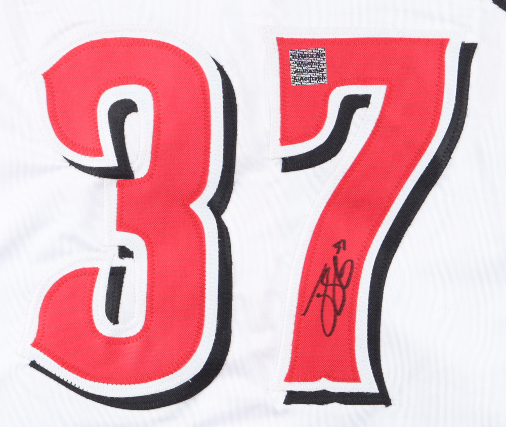 Tyler Stephenson Signed Jersey (Playball Ink) at PristineAuction.com Tyler Stephenson Signed Jersey (Playball Ink) at PristineAuction.com