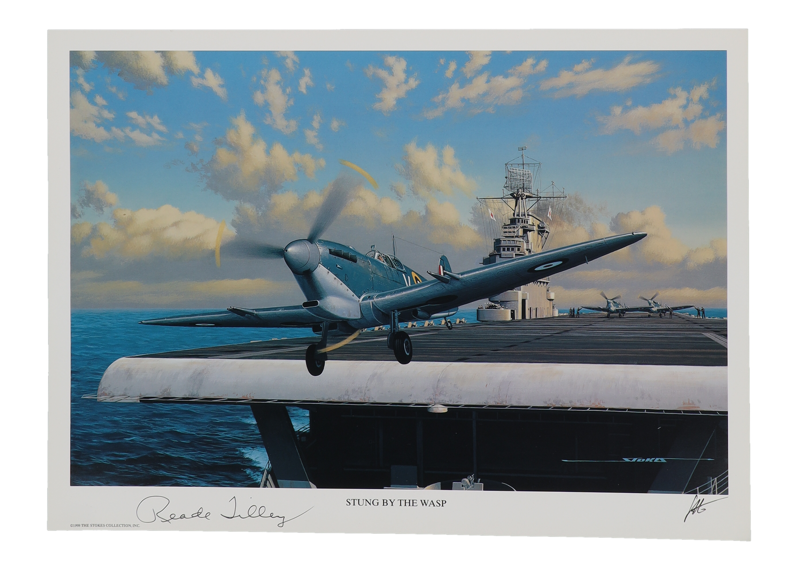 Reade F. Tilley Signed Stan Stokes "Stung By The Wasp" Lithograph (AIV) at PristineAuction.com Reade F. Tilley Signed Stan Stokes "Stung By The Wasp" Lithograph (AIV) at PristineAuction.com