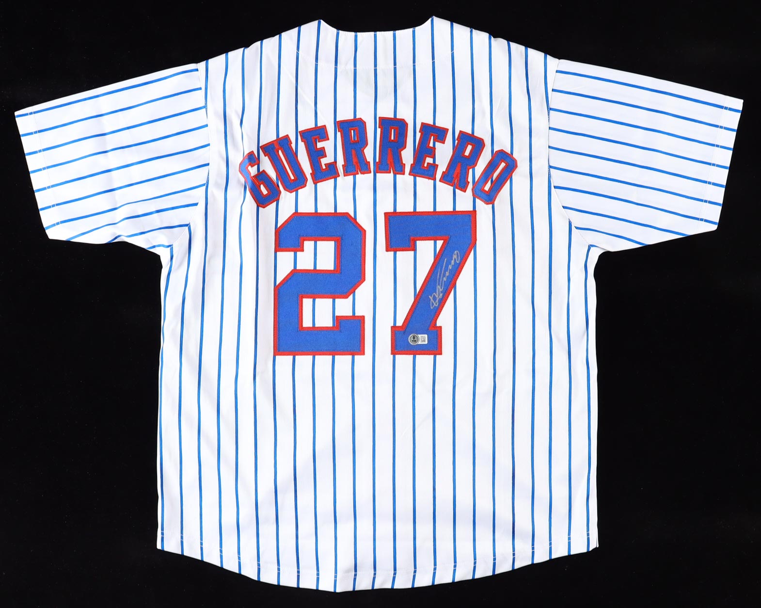 Vladimir Guerrero Signed Jersey (Beckett) at PristineAuction.com Vladimir Guerrero Signed Jersey (Beckett) at PristineAuction.com