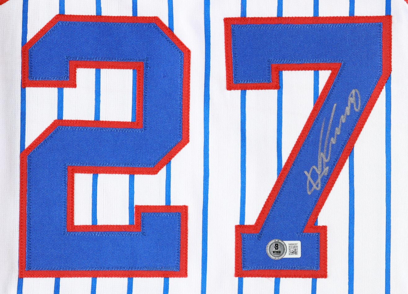 Vladimir Guerrero Signed Jersey (Beckett) at PristineAuction.com Vladimir Guerrero Signed Jersey (Beckett) at PristineAuction.com