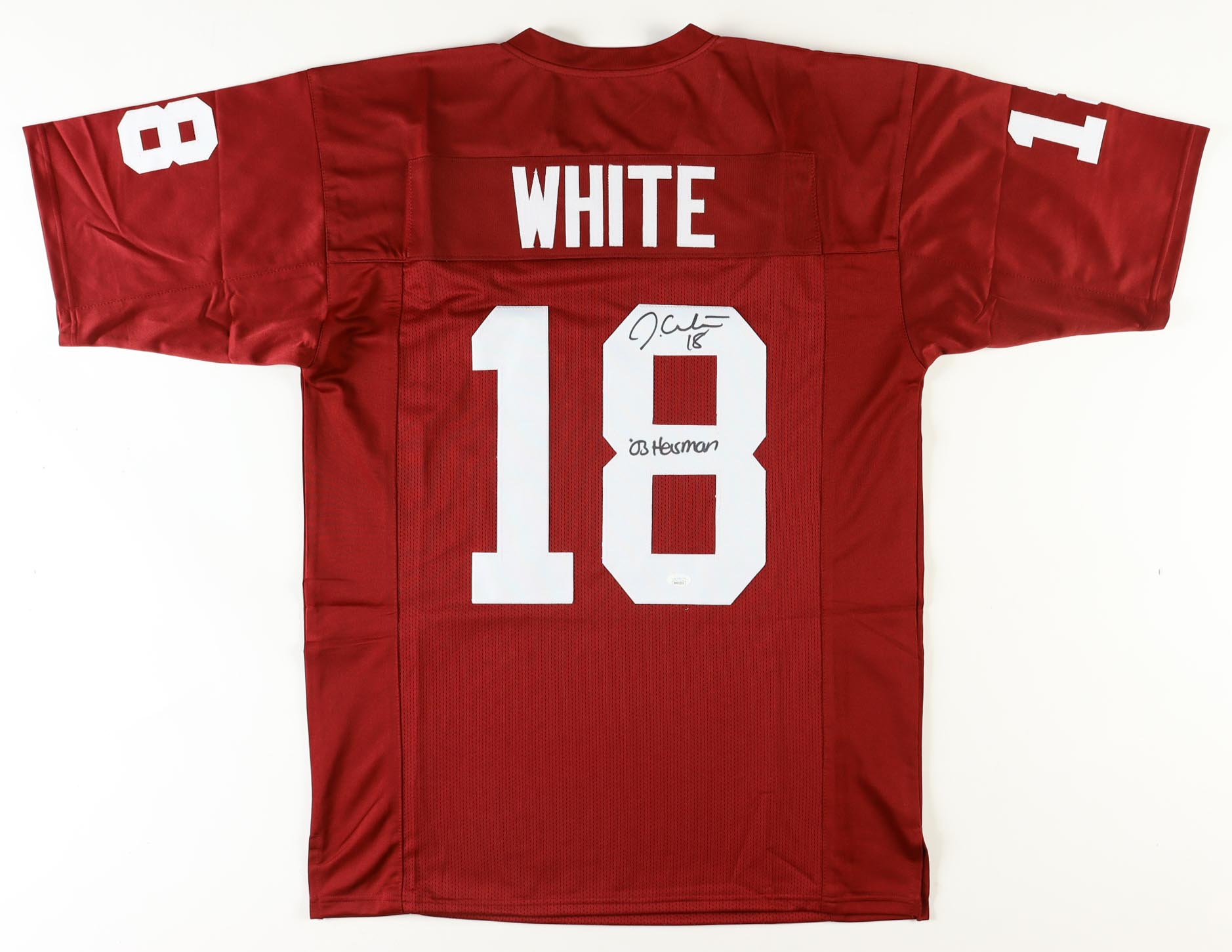 Jason White Signed Jersey Inscribed "03 Heisman" (JSA) at PristineAuction.com Jason White Signed Jersey Inscribed "03 Heisman" (JSA) at PristineAuction.com