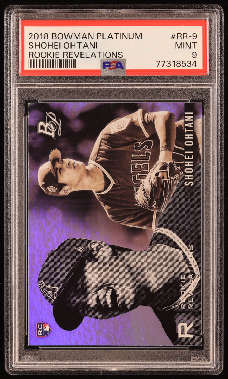 PSA10 鑑定済 大谷翔平 2018 Bowman Chrome Shohei Ohtani RC ルーキー