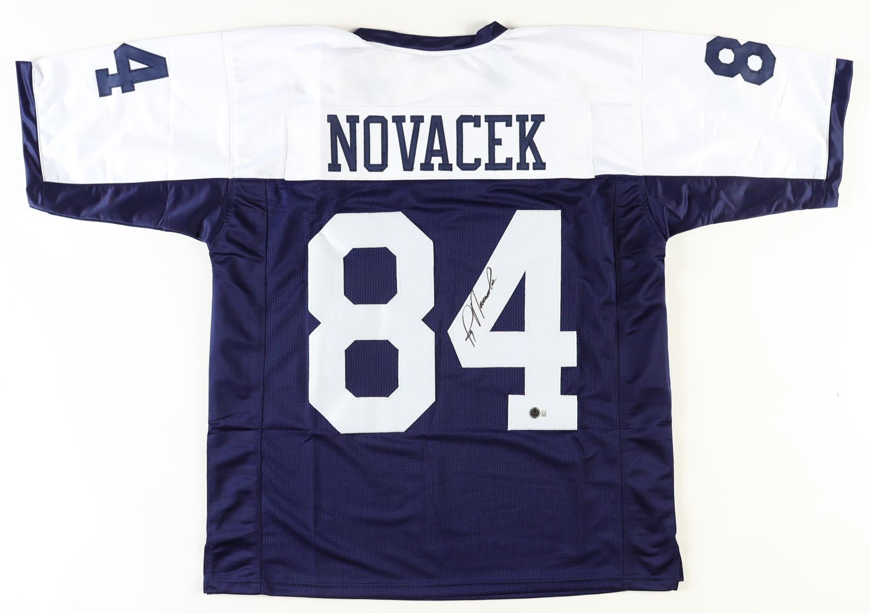 Jay Novacek Signed Jersey (Beckett) at PristineAuction.com Jay Novacek Signed Jersey (Beckett) at PristineAuction.com