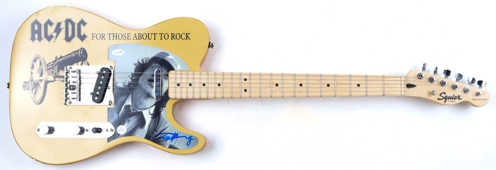 Angus Young Signed 