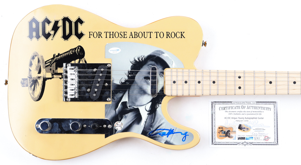 Angus Young Signed 