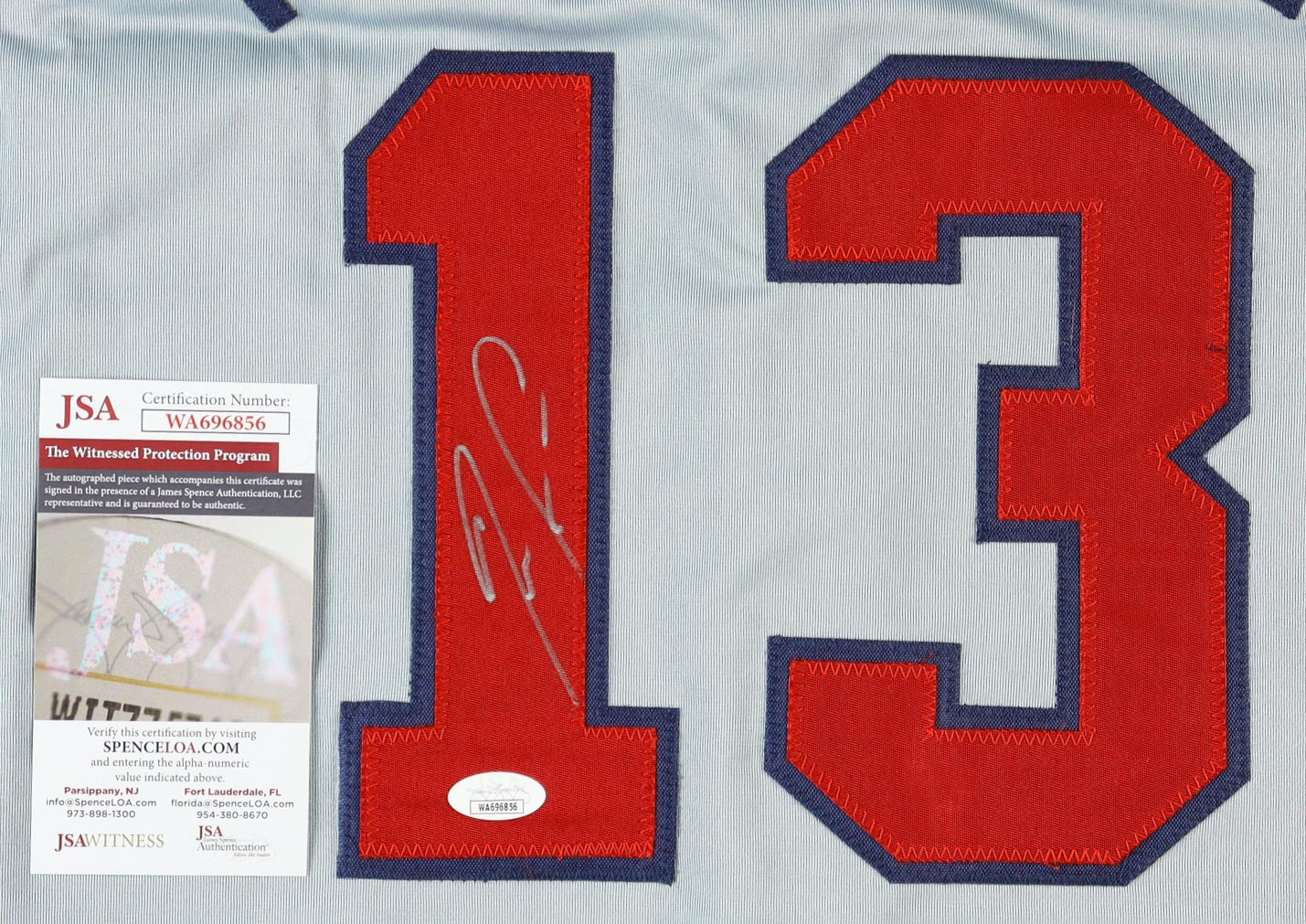 Ronald Acuna Jr. Signed Jersey (JSA) at PristineAuction.com Ronald Acuna Jr. Signed Jersey (JSA) at PristineAuction.com