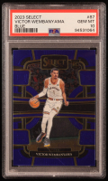 Victor Wembanyama 2023-24 Select Blue #87 RC (PSA 10) at PristineAuction.com