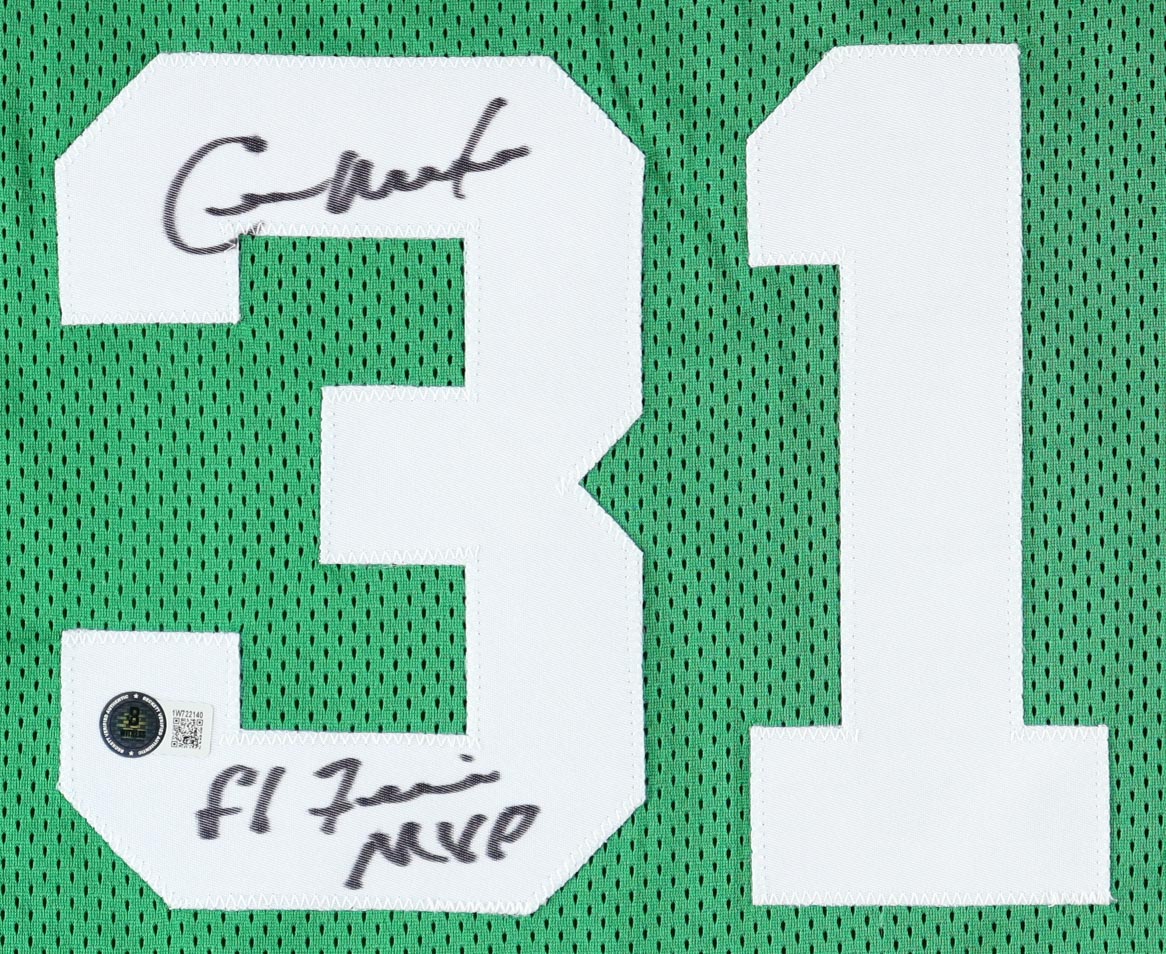 Cedric Maxwell Signed Jersey Inscribed "81 Finals MVP" (Beckett) at PristineAuction.com Cedric Maxwell Signed Jersey Inscribed "81 Finals MVP" (Beckett) at PristineAuction.com