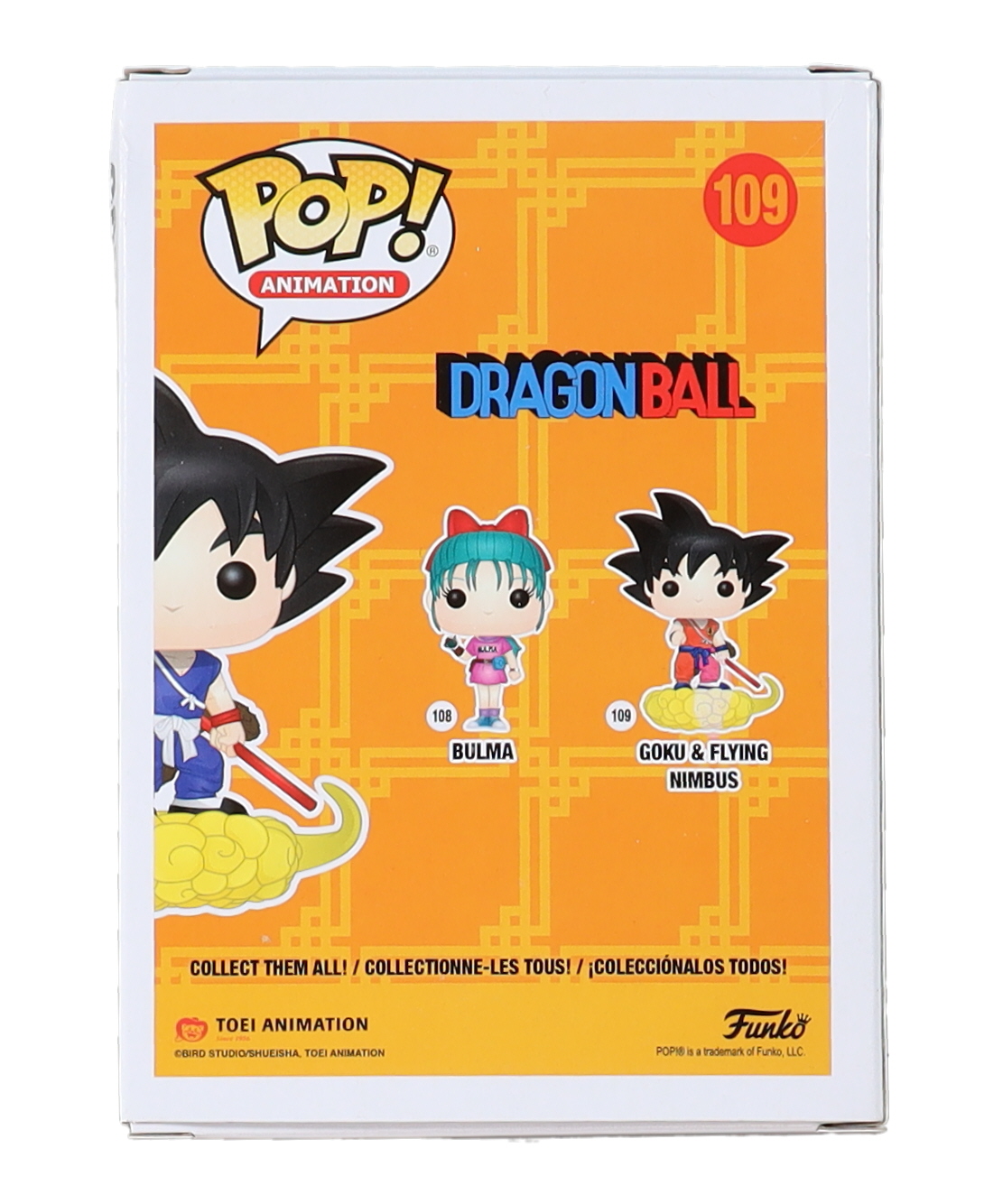 Stephanie Nadolny Signed "Dragon Ball Z" #109 Goku & Flying Nimbus Funko Pop! Vinyl Figure (JSA) at PristineAuction.com Stephanie Nadolny Signed "Dragon Ball Z" #109 Goku & Flying Nimbus Funko Pop! Vinyl Figure (JSA) at PristineAuction.com