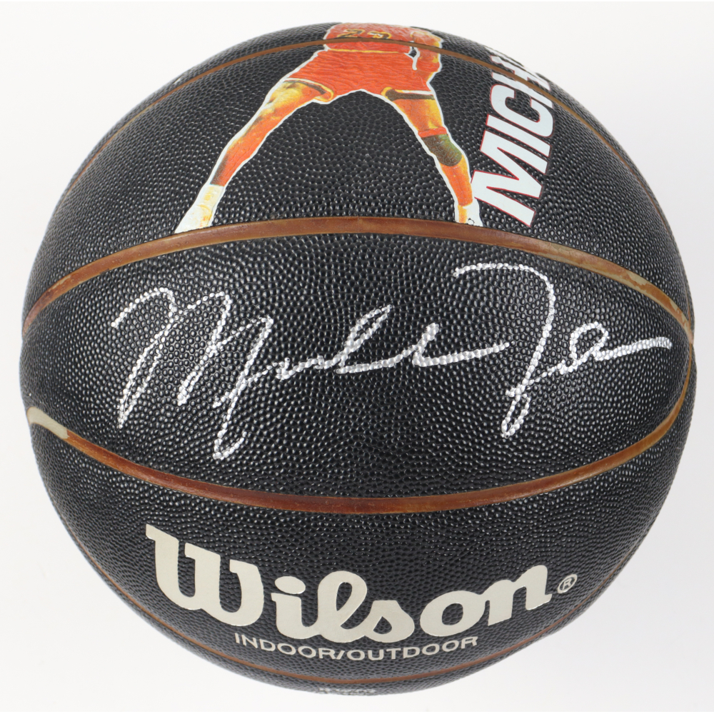michael jordan signature basketball