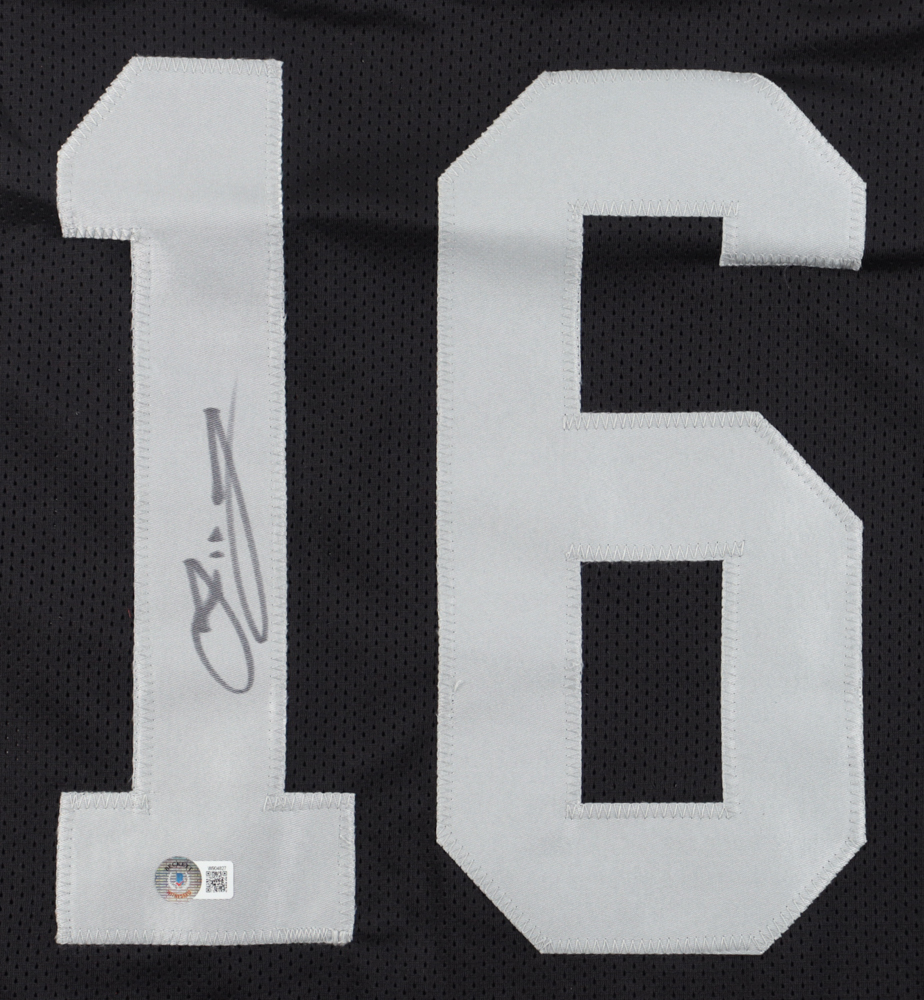 Jakobi Meyers Signed Jersey (Beckett) at PristineAuction.com Jakobi Meyers Signed Jersey (Beckett) at PristineAuction.com