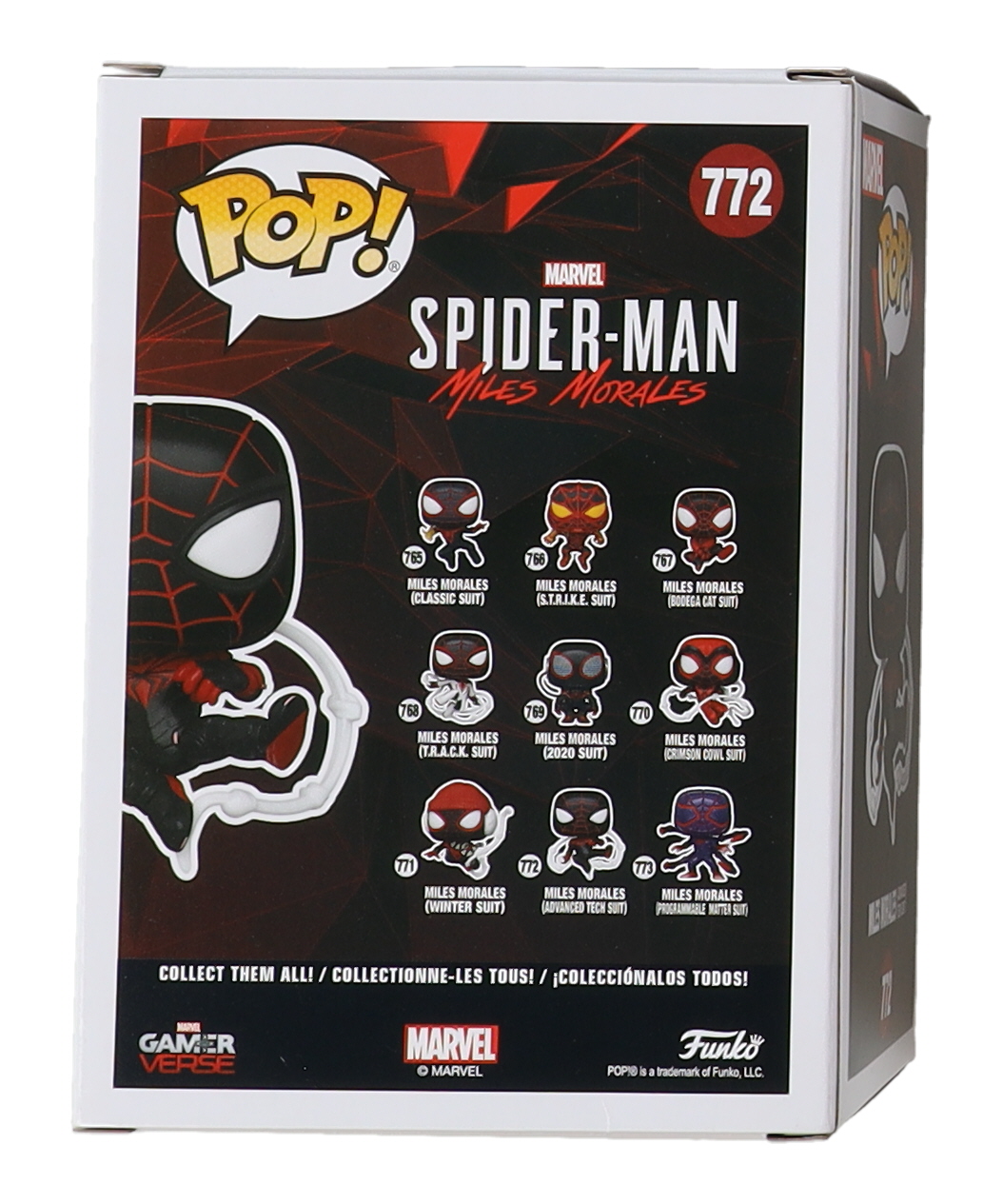 Shameik Moore Signed "Marvel's Spider-Man: Miles Morales" #772 Miles Morales Funko Pop! Vinyl Figure (JSA) at PristineAuction.com Shameik Moore Signed "Marvel's Spider-Man: Miles Morales" #772 Miles Morales Funko Pop! Vinyl Figure (JSA) at PristineAuction.com