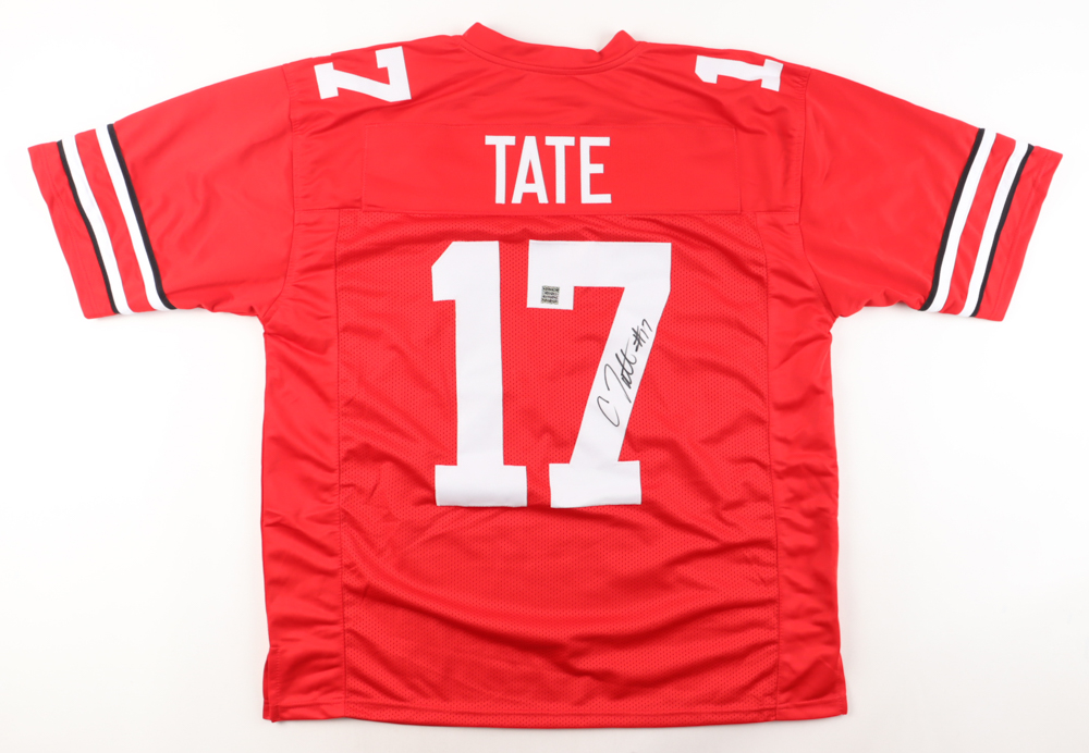 Carnell Tate Signed Jersey (Playball Ink) at PristineAuction.com Carnell Tate Signed Jersey (Playball Ink) at PristineAuction.com