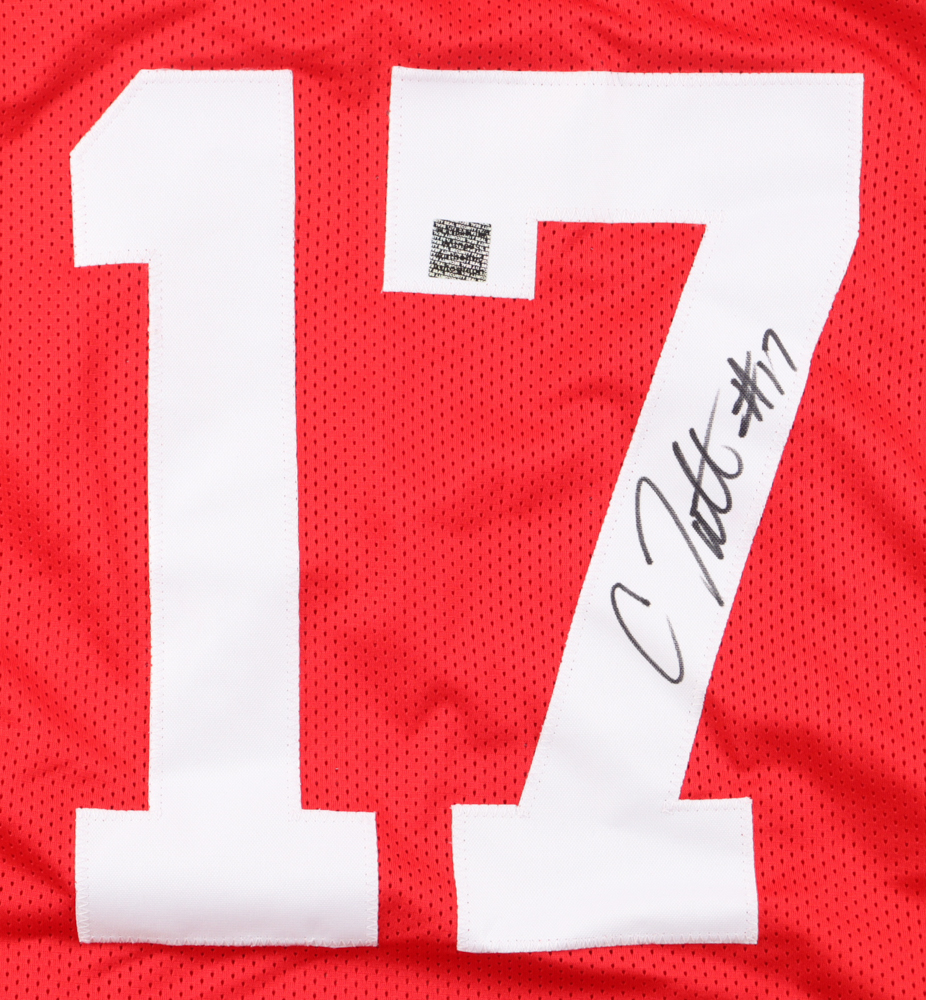 Carnell Tate Signed Jersey (Playball Ink) at PristineAuction.com Carnell Tate Signed Jersey (Playball Ink) at PristineAuction.com