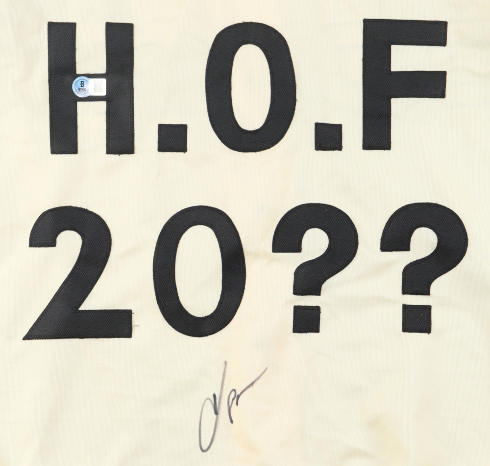 Chad "Ochocinco" Johnson Signed Jacket (Beckett) at PristineAuction.com Chad "Ochocinco" Johnson Signed Jacket (Beckett) at PristineAuction.com