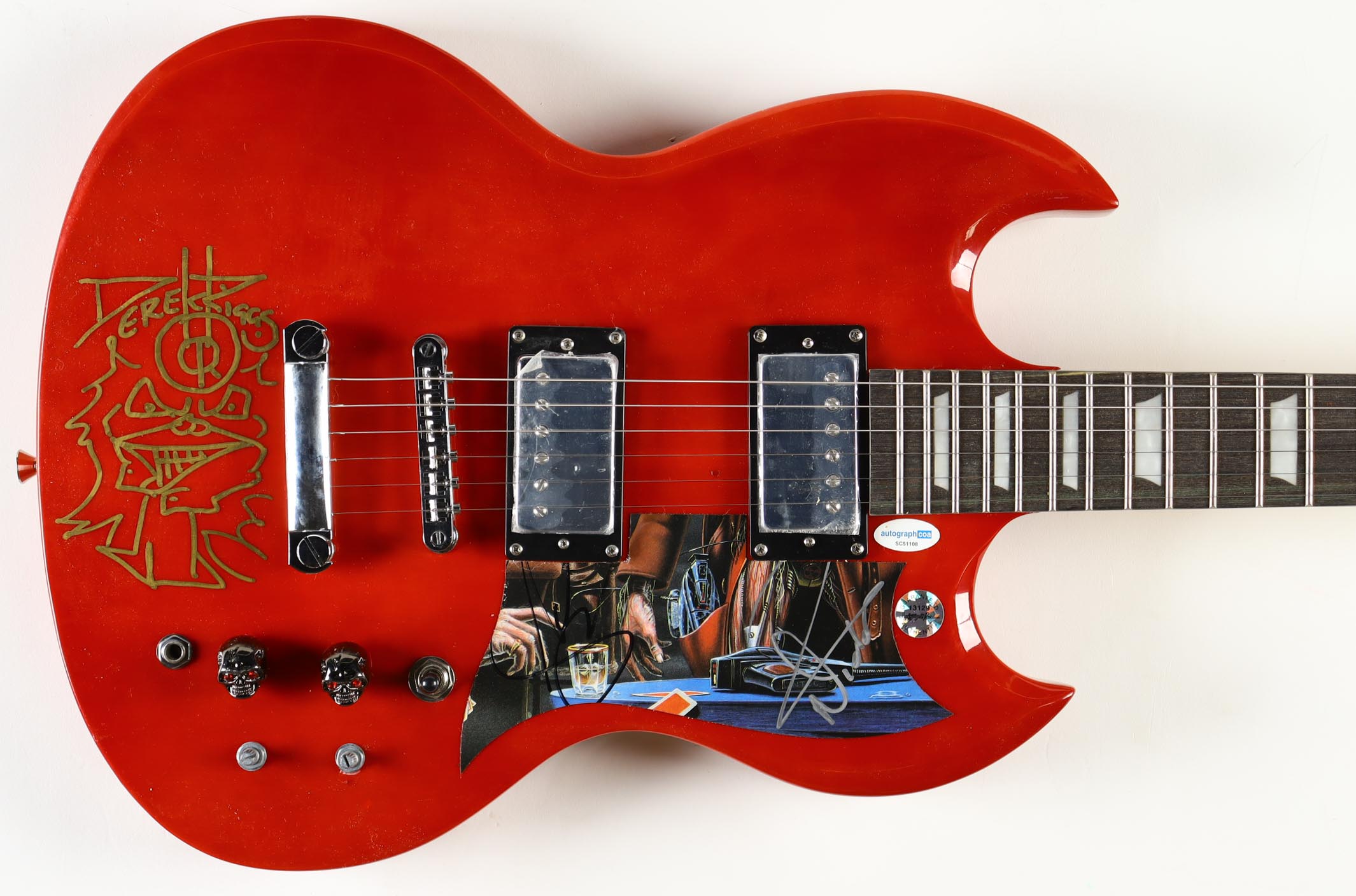Derek Riggs, Nicko McBrain & Adrian Smith Signed 39