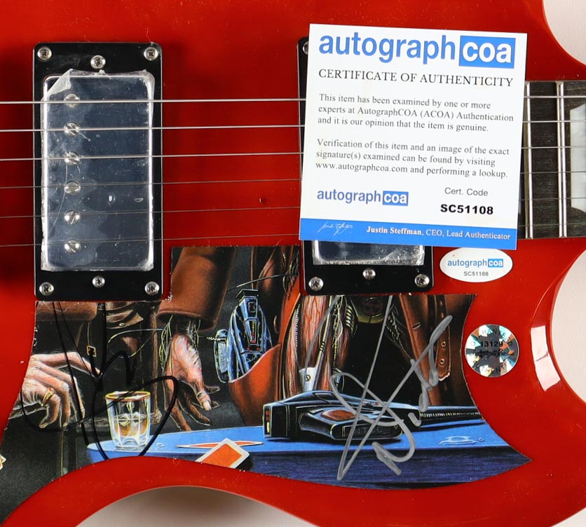 Derek Riggs, Nicko McBrain & Adrian Smith Signed 39