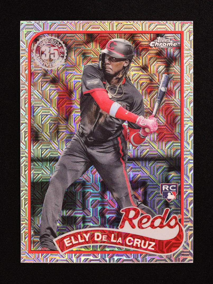 Elly De La Cruz 2024 Topps '89 Topps Silver Pack Chrome Series 2 #2T89C50 RC at PristineAuction.com Elly De La Cruz 2024 Topps '89 Topps Silver Pack Chrome Series 2 #2T89C50 RC at PristineAuction.com