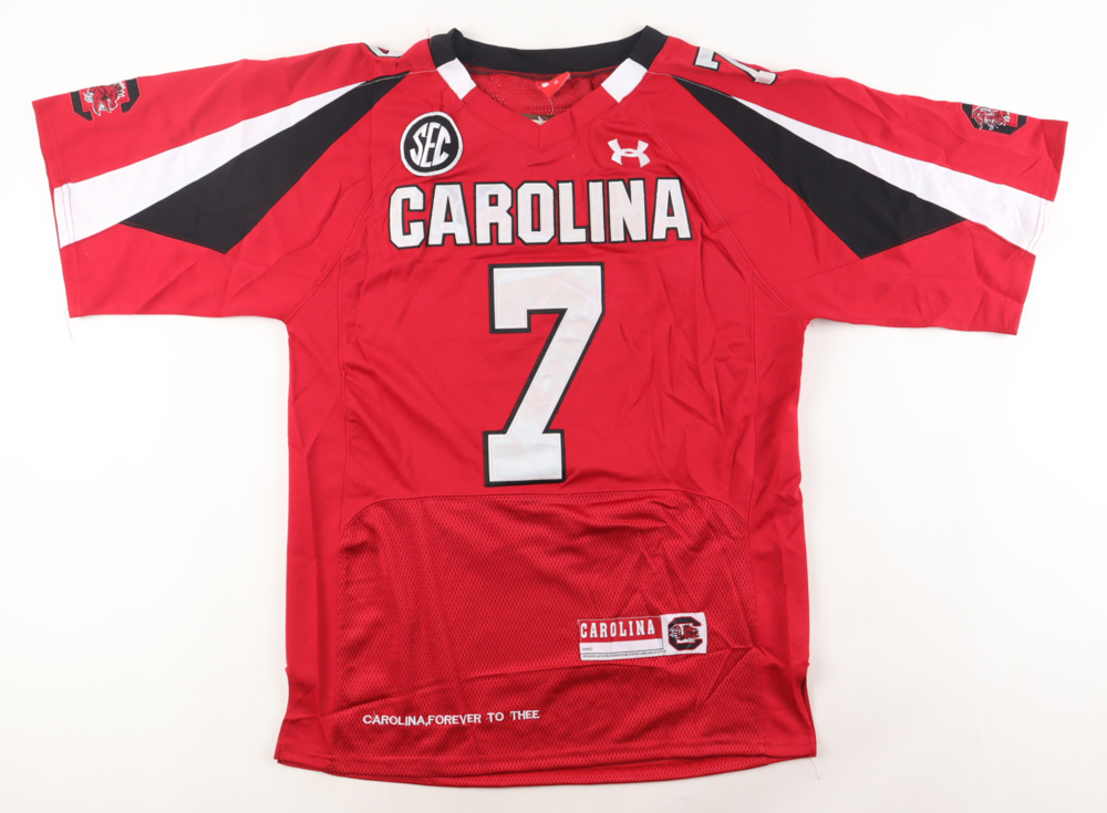 Jadeveon Clowney Signed Jersey (Beckett) at PristineAuction.com Jadeveon Clowney Signed Jersey (Beckett) at PristineAuction.com