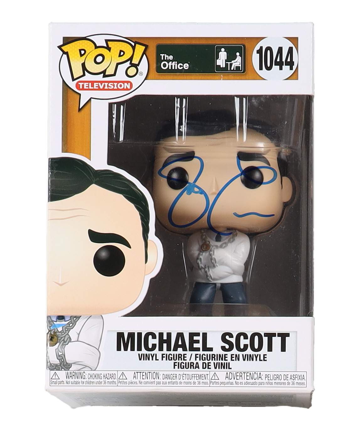 Steve Carell Signed "The Office" #1044 Michael Scott Funko Pop! Vinyl Figure (JSA) at PristineAuction.com Steve Carell Signed "The Office" #1044 Michael Scott Funko Pop! Vinyl Figure (JSA) at PristineAuction.com