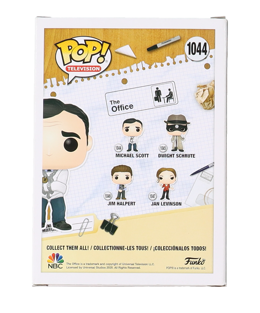 Steve Carell Signed "The Office" #1044 Michael Scott Funko Pop! Vinyl Figure (JSA) at PristineAuction.com Steve Carell Signed "The Office" #1044 Michael Scott Funko Pop! Vinyl Figure (JSA) at PristineAuction.com