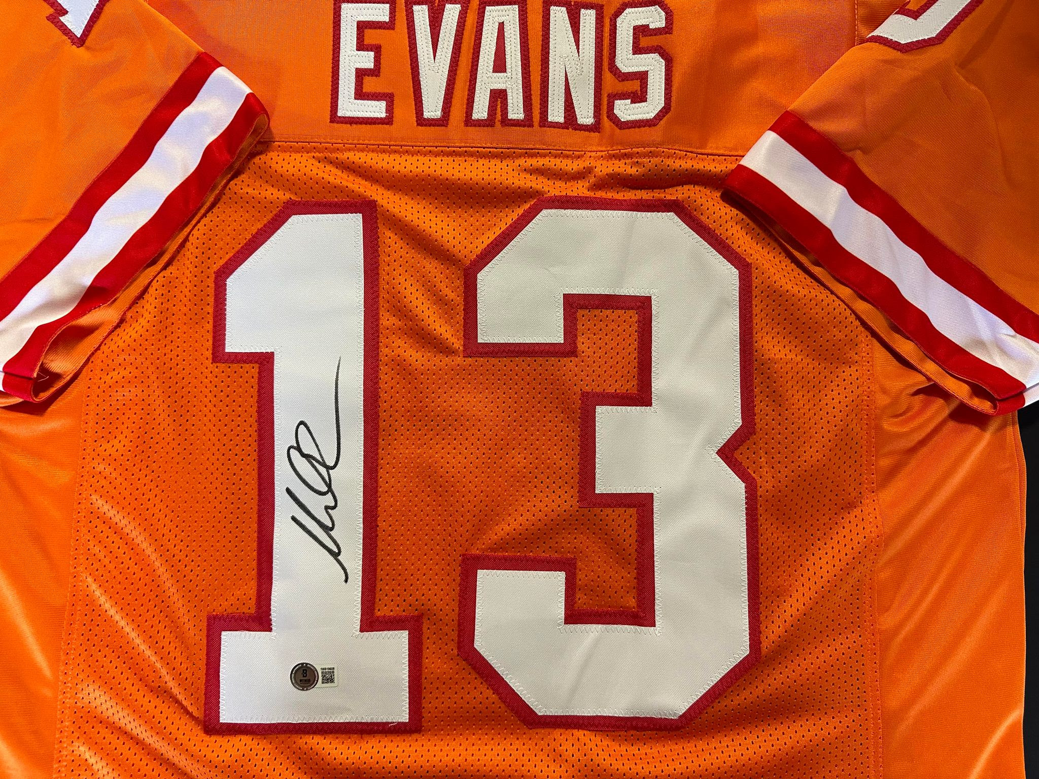 Mike Evans Signed Jersey (Beckett) at PristineAuction.com Mike Evans Signed Jersey (Beckett) at PristineAuction.com