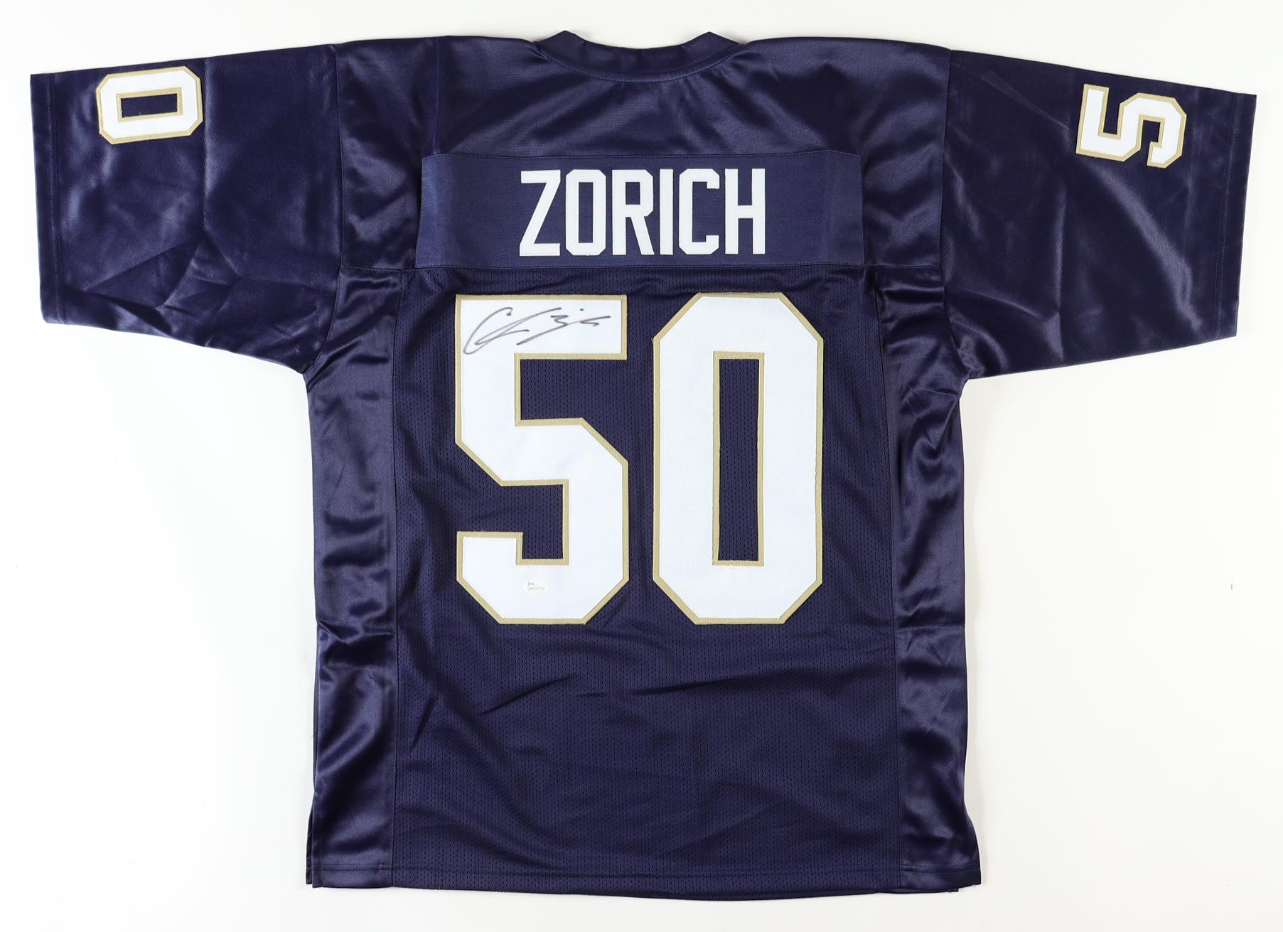 Chris Zorich Signed Jersey (JSA) at PristineAuction.com Chris Zorich Signed Jersey (JSA) at PristineAuction.com