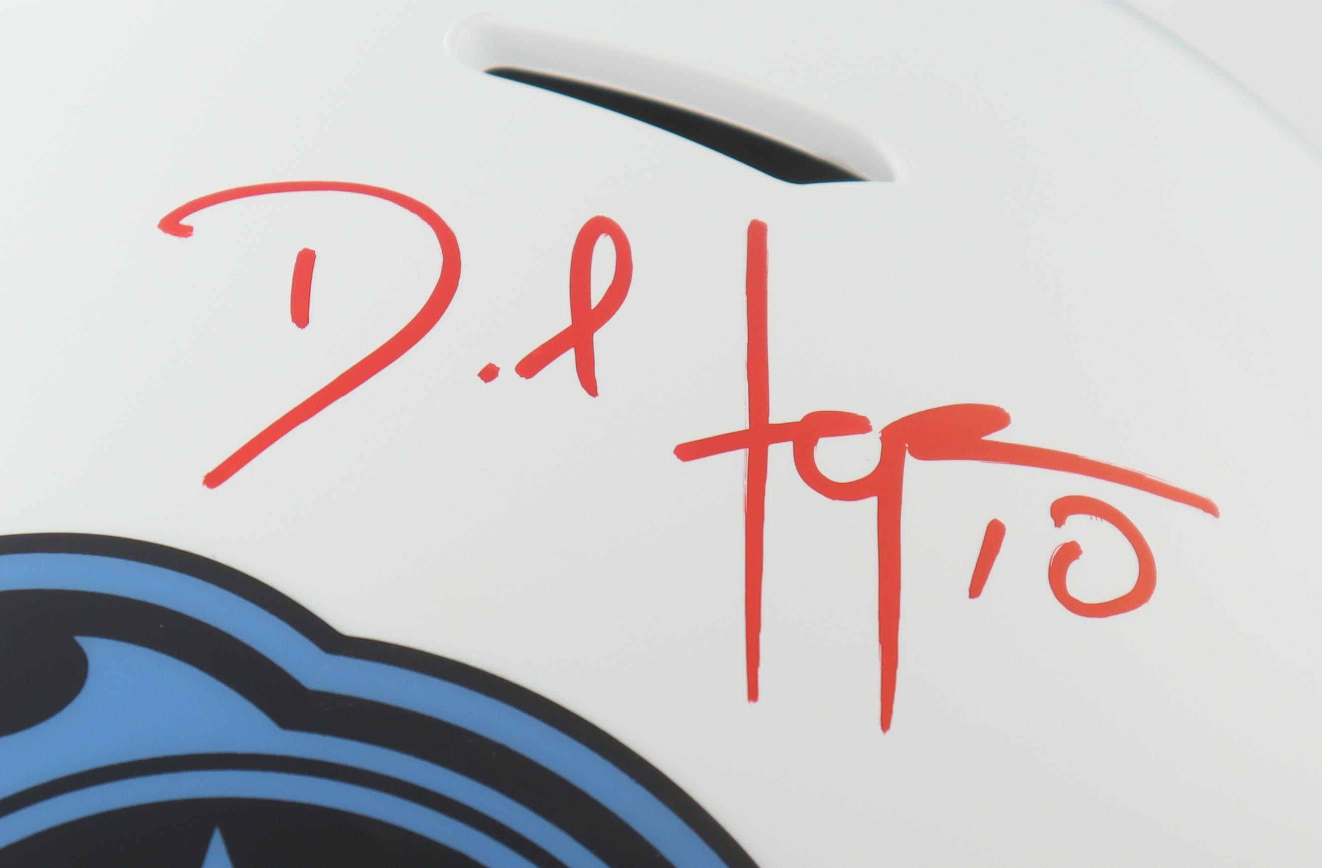 DeAndre Hopkins Signed Titans Full-Size Authentic On-Field Lunar Eclipse Alternate Speed Helmet (Beckett) at PristineAuction.com DeAndre Hopkins Signed Titans Full-Size Authentic On-Field Lunar Eclipse Alternate Speed Helmet (Beckett) at PristineAuction.com