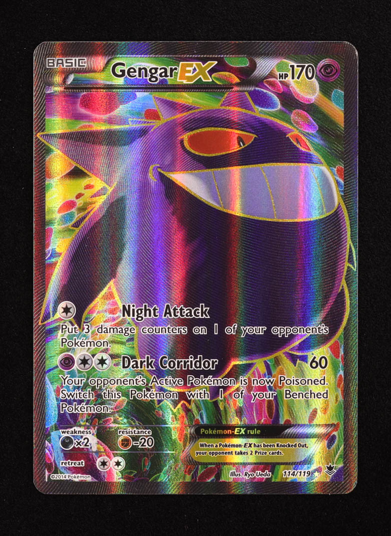 Gengar EX 2014 Pokemon #114 at PristineAuction.com Gengar EX 2014 Pokemon #114 at PristineAuction.com