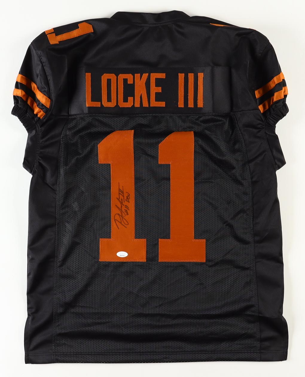 P.J. Locke III Signed Jersey Inscribed "DBU" (JSA) at PristineAuction.com P.J. Locke III Signed Jersey Inscribed "DBU" (JSA) at PristineAuction.com