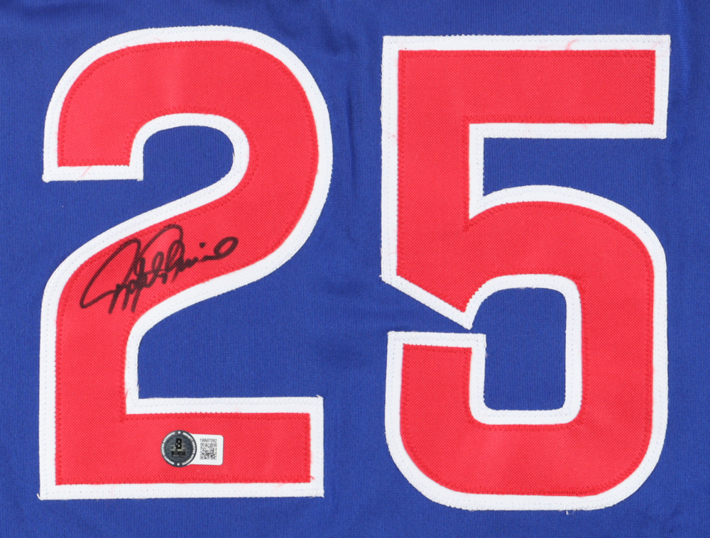 Rafael Palmeiro Signed Jersey (Beckett) at PristineAuction.com Rafael Palmeiro Signed Jersey (Beckett) at PristineAuction.com