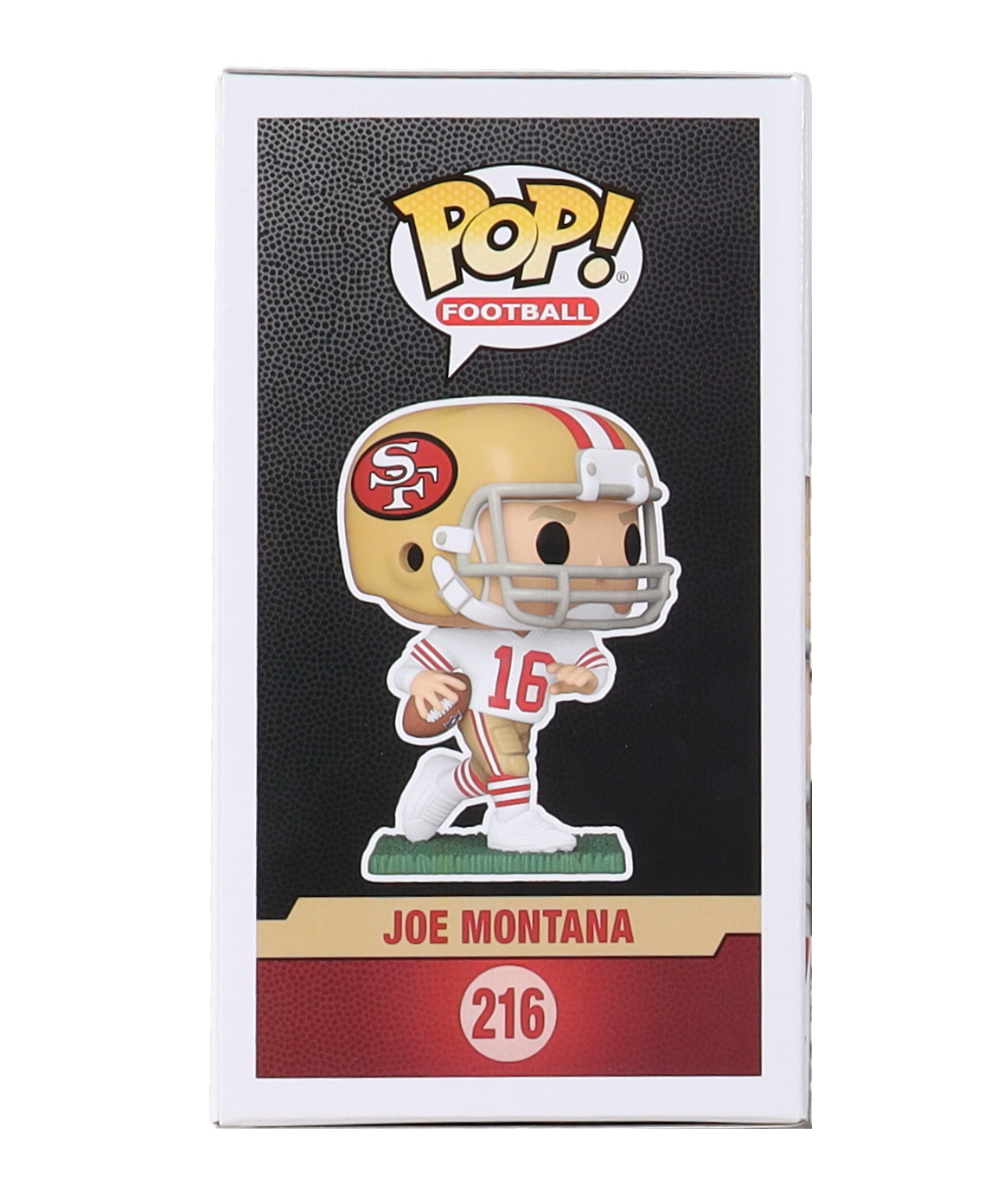 Joe Montana Signed 49ers #216 Funko Pop Vinyl Figure (Montana) at PristineAuction.com Joe Montana Signed 49ers #216 Funko Pop Vinyl Figure (Montana) at PristineAuction.com
