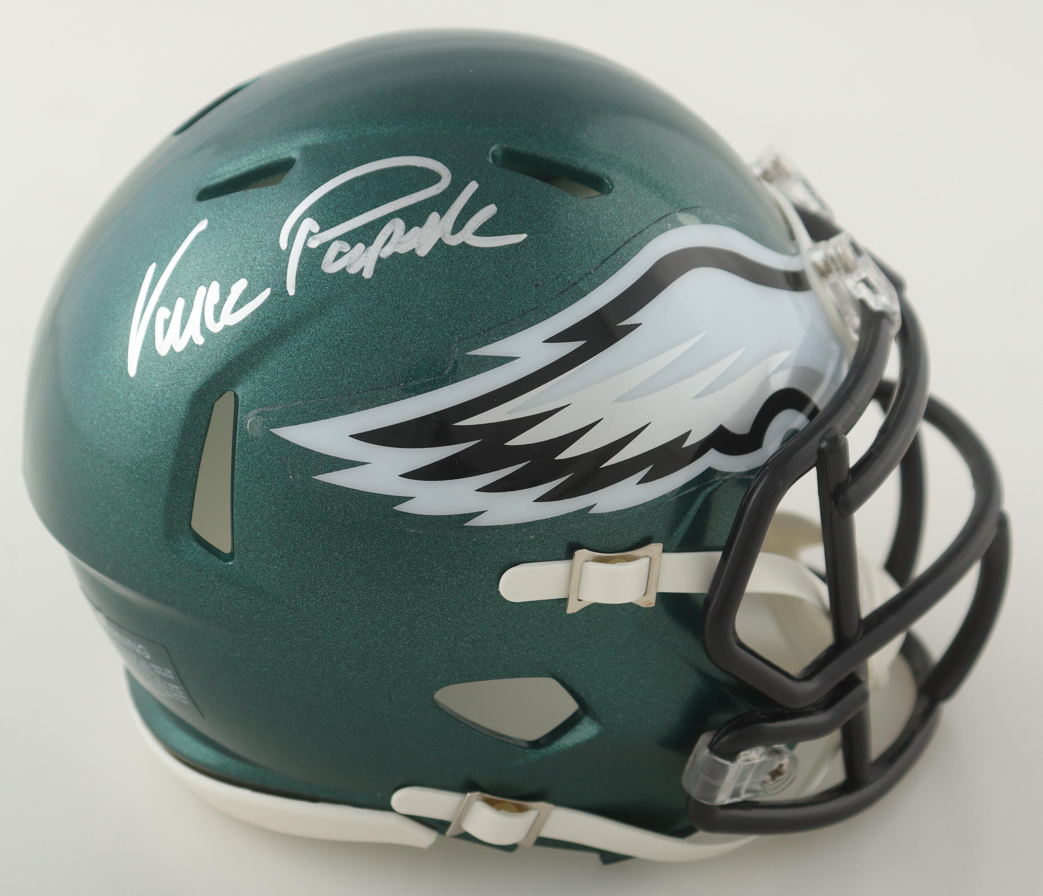 Vince Papale Signed Eagles Speed Mini Helmet (JSA) at PristineAuction.com Vince Papale Signed Eagles Speed Mini Helmet (JSA) at PristineAuction.com