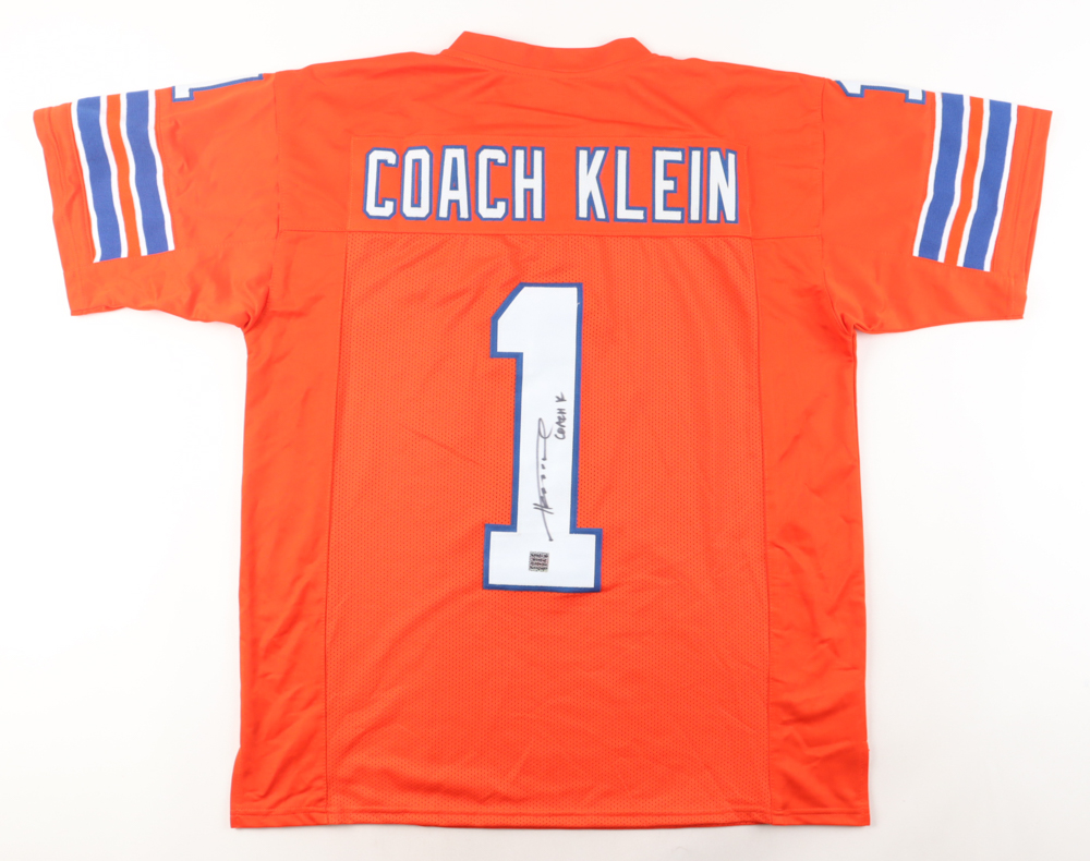 Henry Winkler Signed "The Waterboy" Jersey Inscribed "Coach K" (Playball Ink) at PristineAuction.com Henry Winkler Signed "The Waterboy" Jersey Inscribed "Coach K" (Playball Ink) at PristineAuction.com