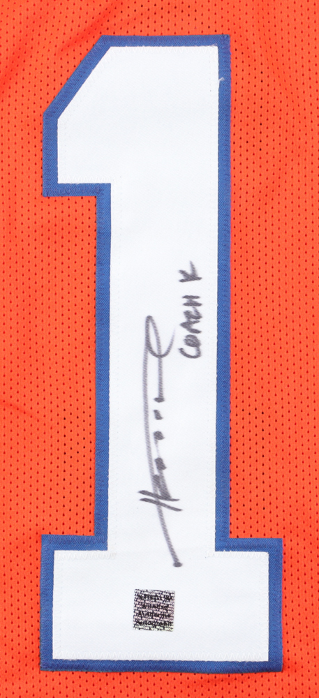 Henry Winkler Signed "The Waterboy" Jersey Inscribed "Coach K" (Playball Ink) at PristineAuction.com Henry Winkler Signed "The Waterboy" Jersey Inscribed "Coach K" (Playball Ink) at PristineAuction.com