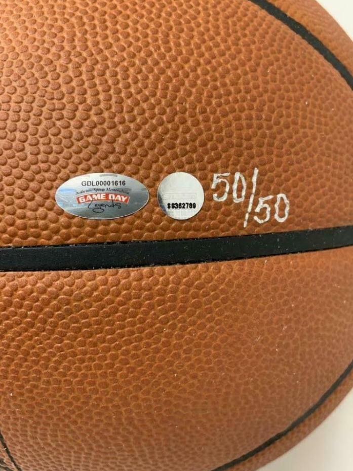 Deandre Ayton Signed Suns Logo LE Official NBA Game Ball (Game Day Legends & Steiner) at PristineAuction.com Deandre Ayton Signed Suns Logo LE Official NBA Game Ball (Game Day Legends & Steiner) at PristineAuction.com