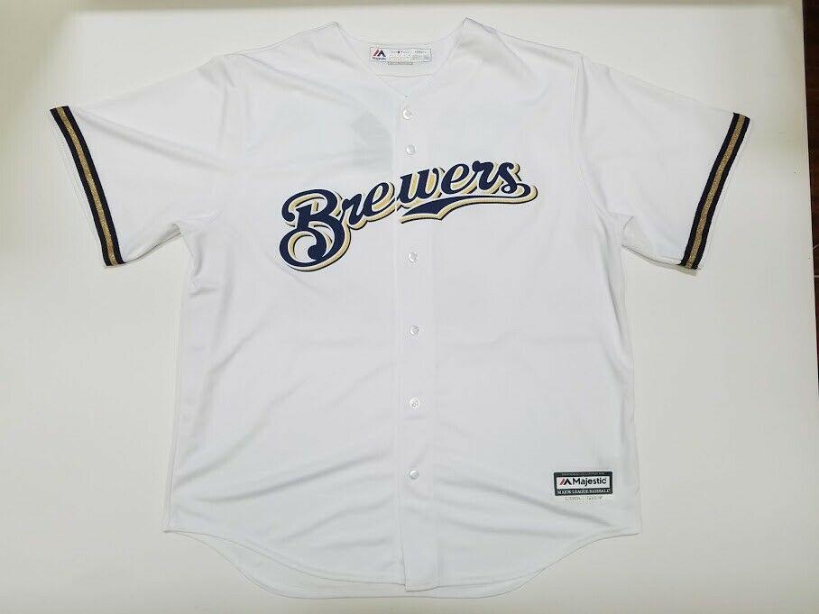 Christian Yelich Signed Authentic Majestic Brewers Jersey Inscribed "18 NL MVP" (Steiner & MLB) at PristineAuction.com Christian Yelich Signed Authentic Majestic Brewers Jersey Inscribed "18 NL MVP" (Steiner & MLB) at PristineAuction.com