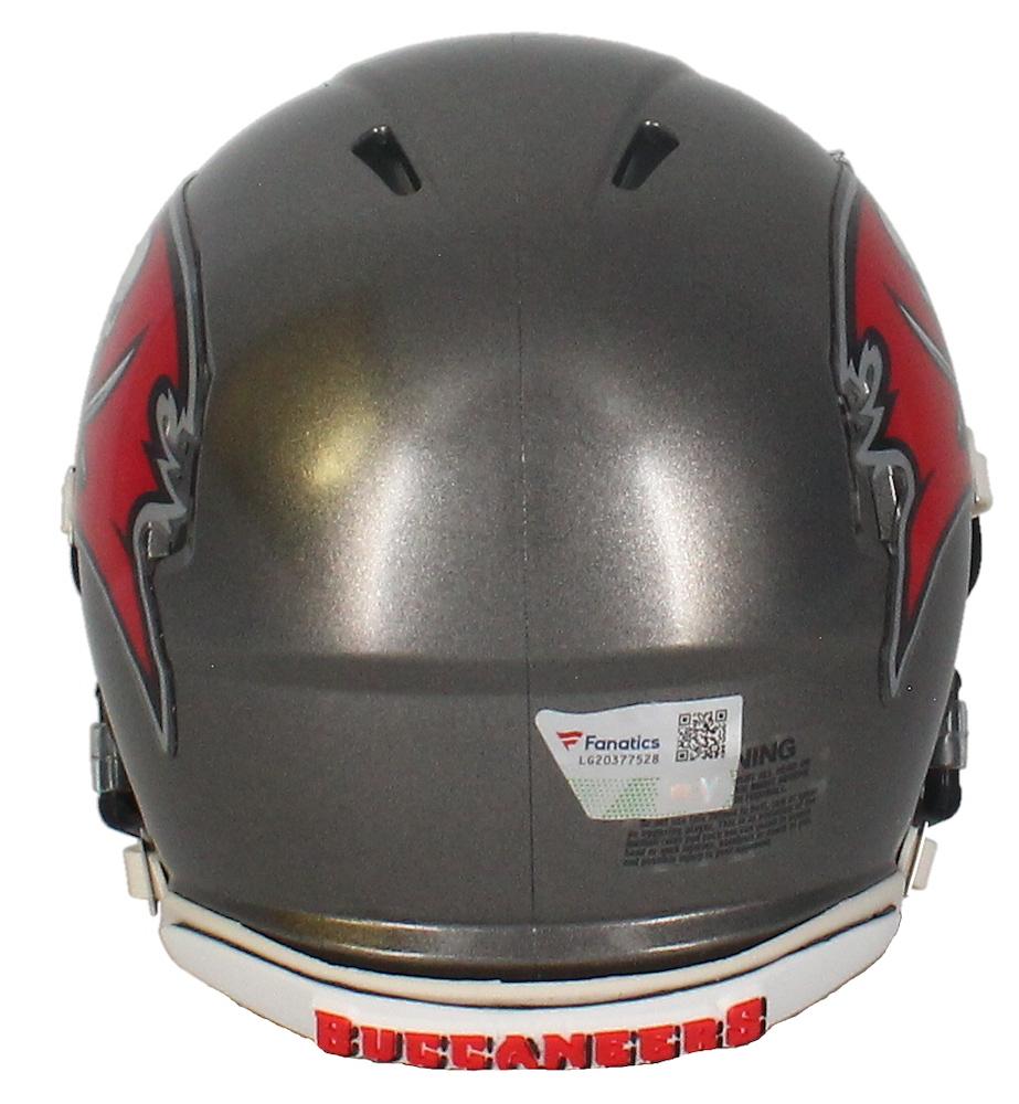 Tom Brady Signed Buccaneers Speed Mini Helmet with Visor (Fanatics) at PristineAuction.com Tom Brady Signed Buccaneers Speed Mini Helmet with Visor (Fanatics) at PristineAuction.com