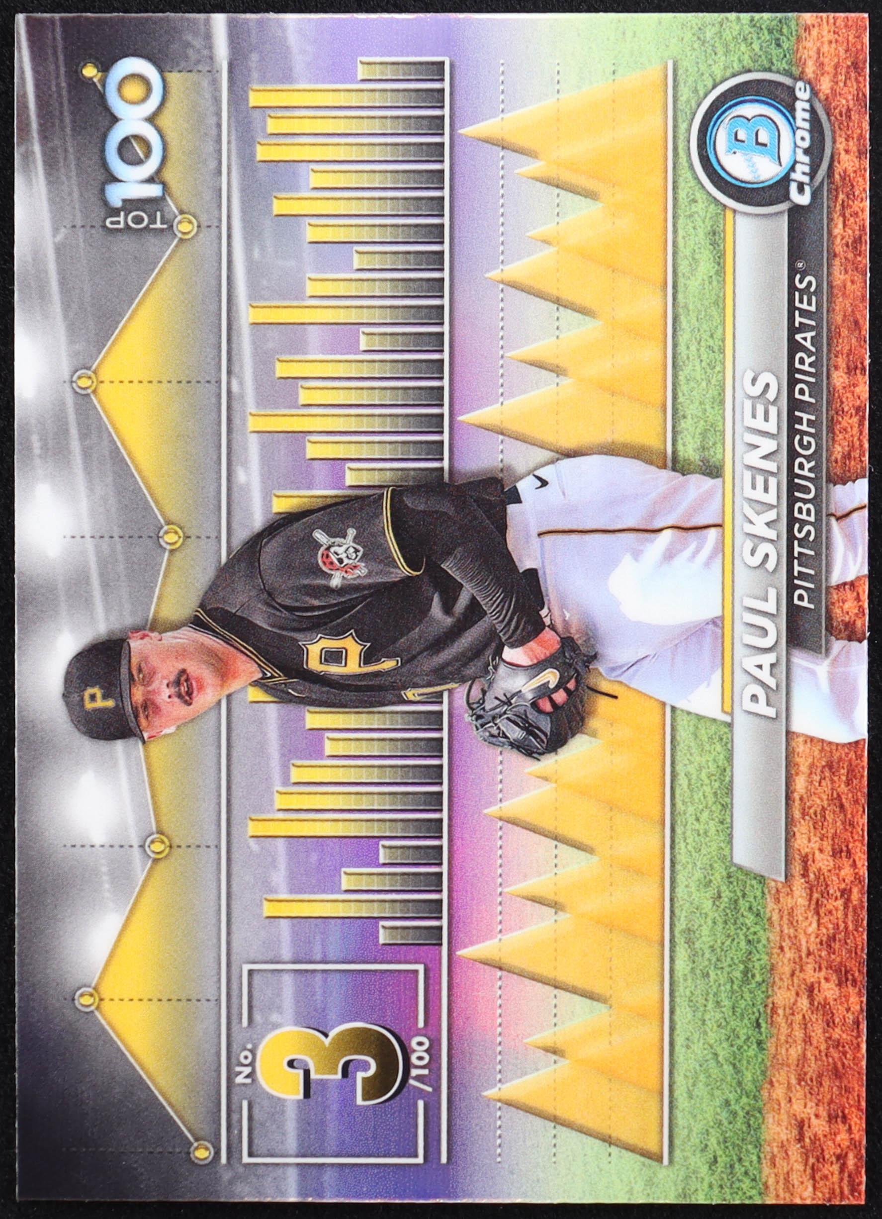 Paul Skenes 2024 Bowman Chrome Scouts Top 100 Prospects #BTP3 RC at PristineAuction.com Paul Skenes 2024 Bowman Chrome Scouts Top 100 Prospects #BTP3 RC at PristineAuction.com