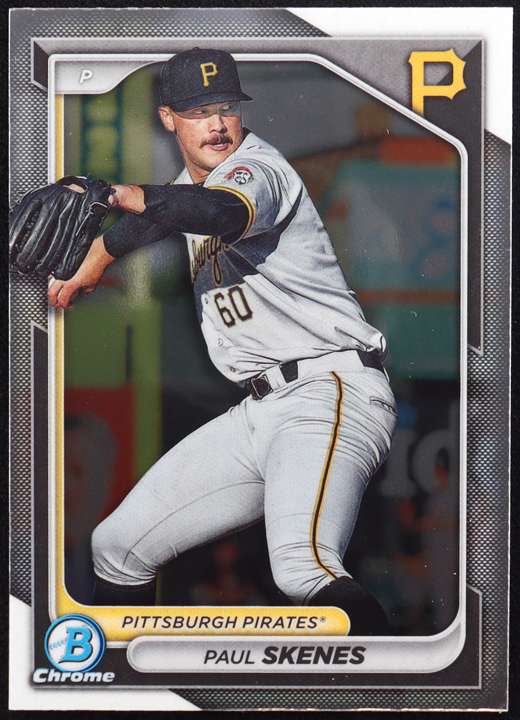 Paul Skenes 2024 Bowman Chrome Prospects #BCP125 RC at PristineAuction.com Paul Skenes 2024 Bowman Chrome Prospects #BCP125 RC at PristineAuction.com