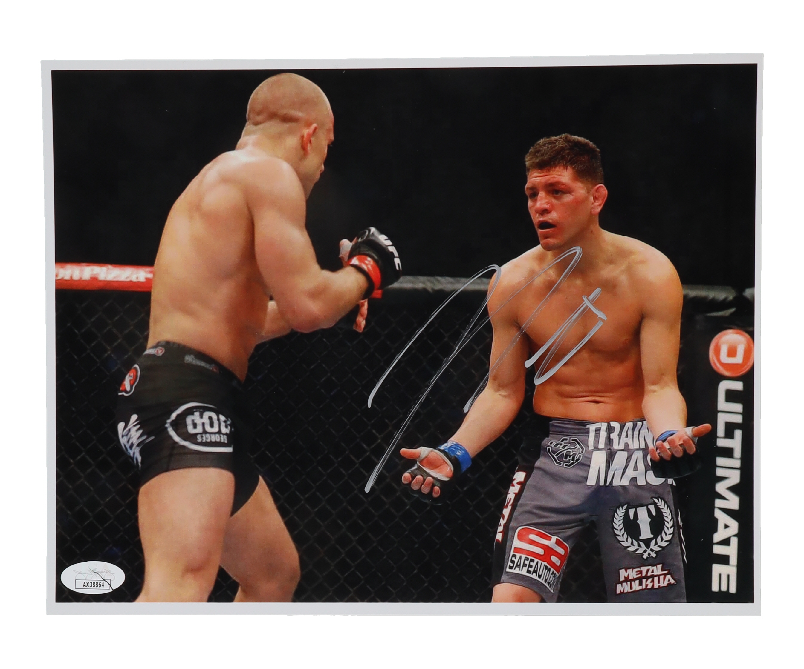 Nick Diaz Signed UFC 8x10 Photo (JSA) at PristineAuction.com Nick Diaz Signed UFC 8x10 Photo (JSA) at PristineAuction.com