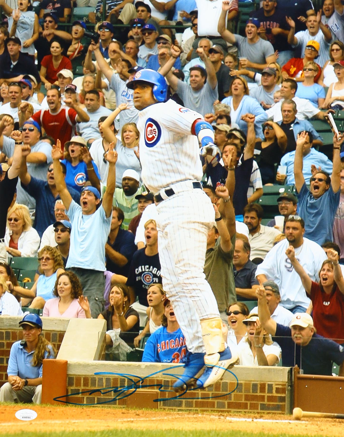 Sammy Sosa Signed Cubs 16x20 Photo (JSA) at PristineAuction.com Sammy Sosa Signed Cubs 16x20 Photo (JSA) at PristineAuction.com