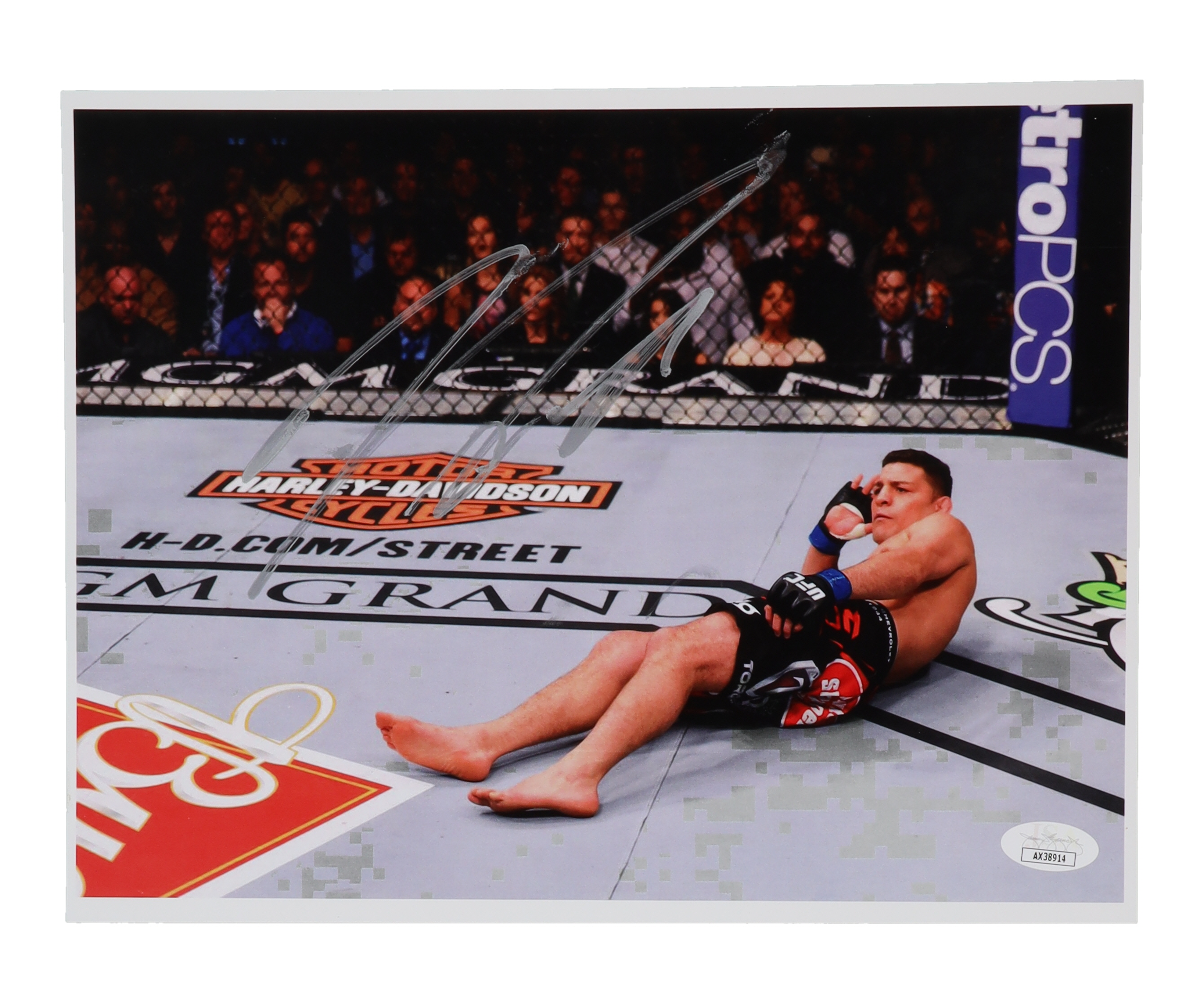Nick Diaz Signed UFC 8x10 Photo (JSA) at PristineAuction.com Nick Diaz Signed UFC 8x10 Photo (JSA) at PristineAuction.com