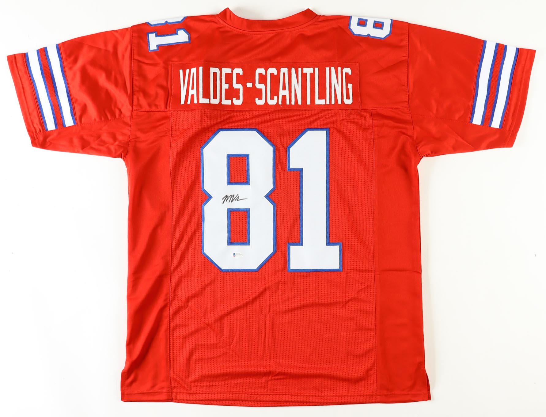 Marquez Valdes-Scantling Signed Jersey (Beckett) at PristineAuction.com Marquez Valdes-Scantling Signed Jersey (Beckett) at PristineAuction.com