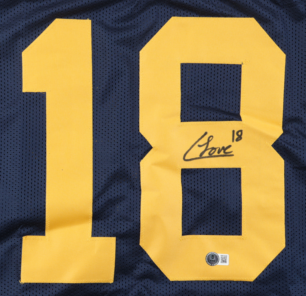 Colston Loveland Signed Jersey (Beckett) at PristineAuction.com Colston Loveland Signed Jersey (Beckett) at PristineAuction.com