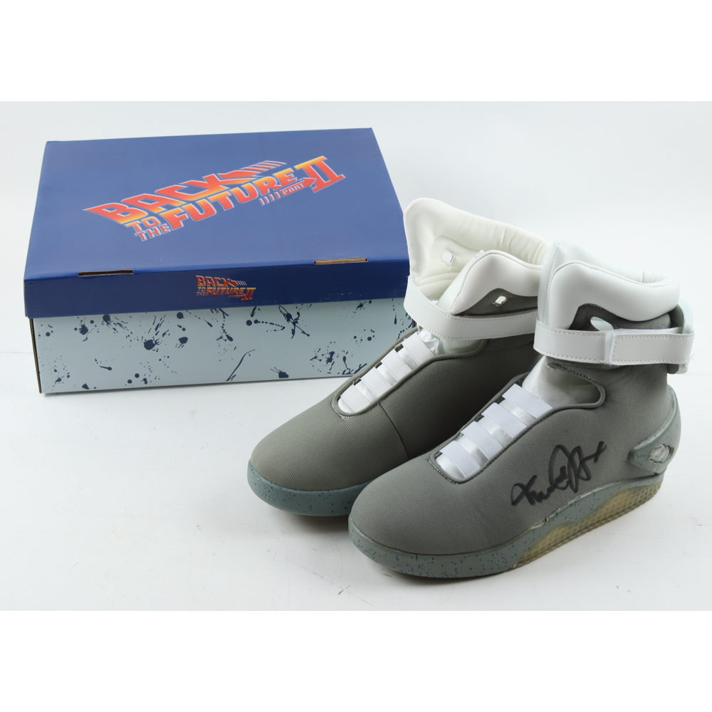 back to the future michael j fox shoes