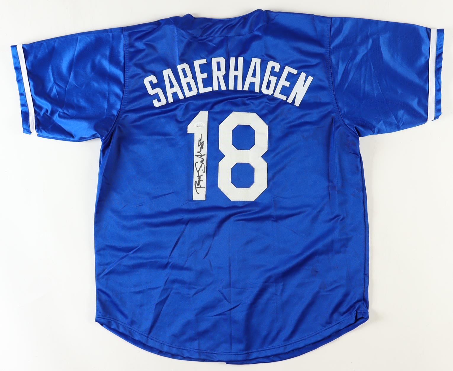 Bret Saberhagen Signed Jersey (JSA) at PristineAuction.com Bret Saberhagen Signed Jersey (JSA) at PristineAuction.com