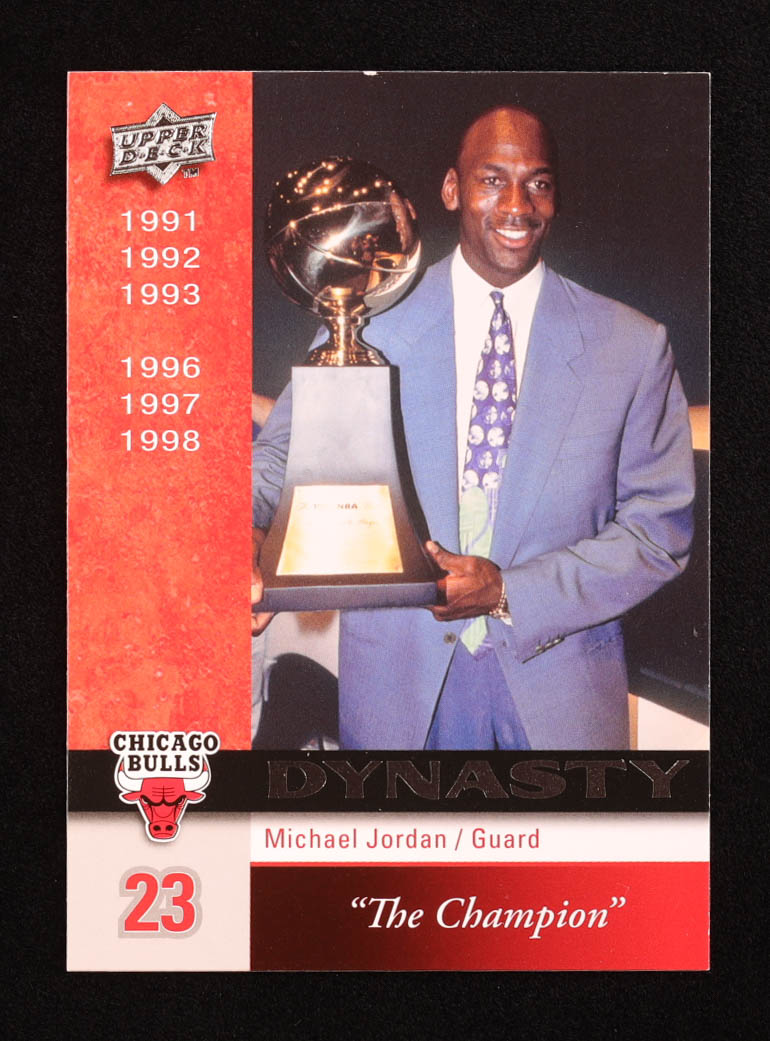 Michael Jordan 2008-09 Upper Deck Bulls Dynasty #CHI13 at PristineAuction.com Michael Jordan 2008-09 Upper Deck Bulls Dynasty #CHI13 at PristineAuction.com